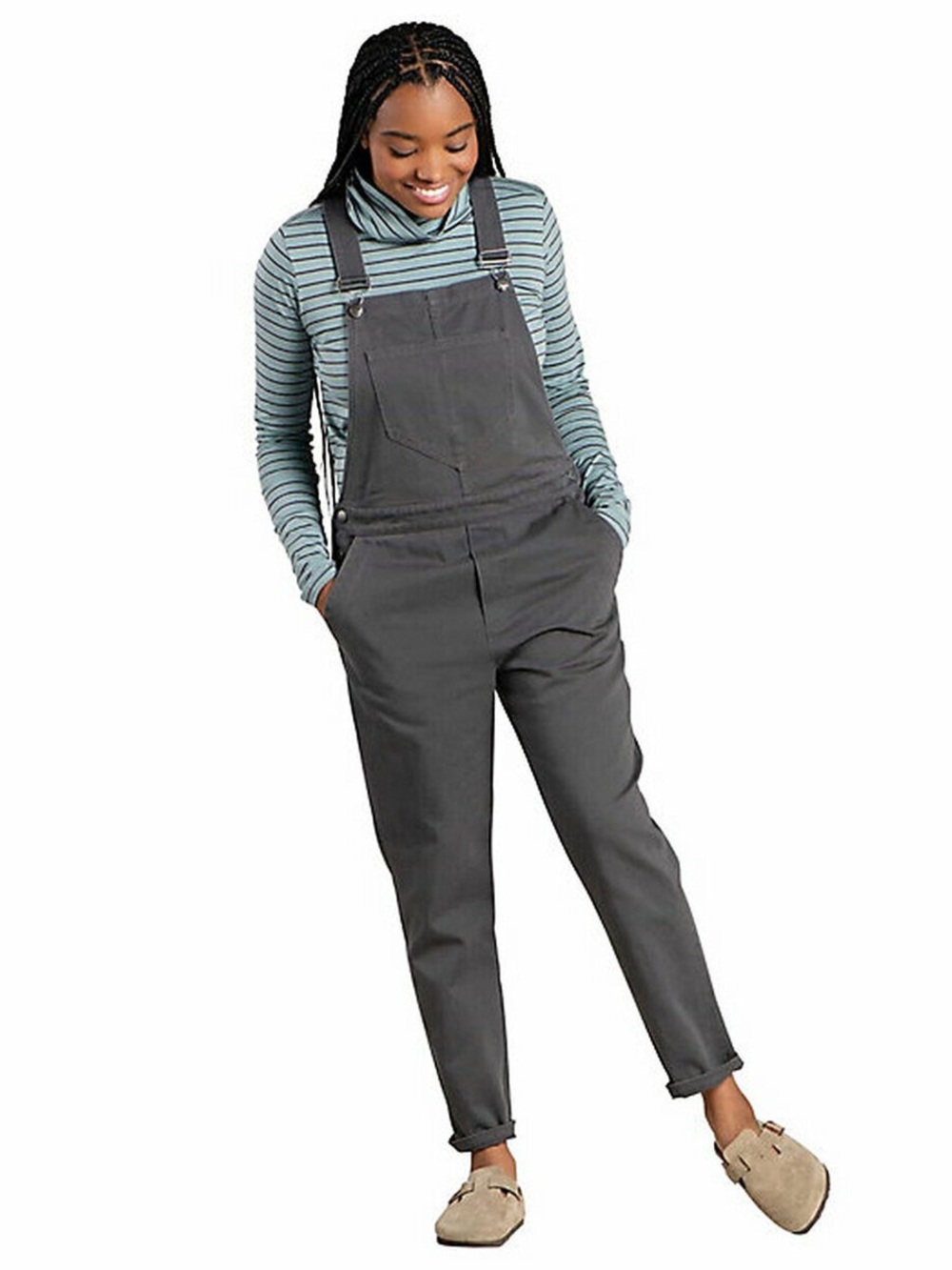 Toad & Co Huron Overall 100% organic cotton Women's Size M